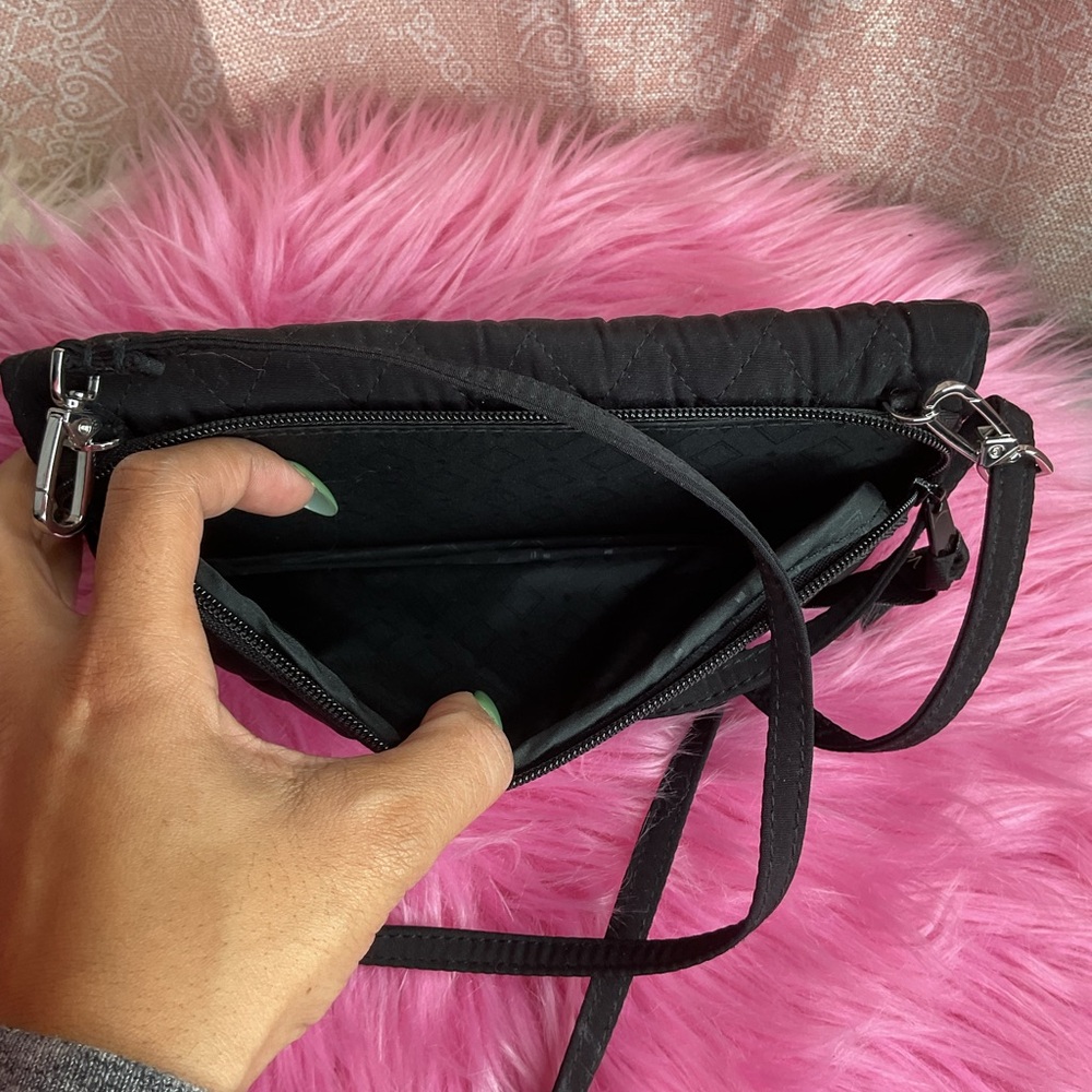 Vera Bradley RFID Quilted Wallet w/ Removable Crossbody Strap - Picture 5 of 6